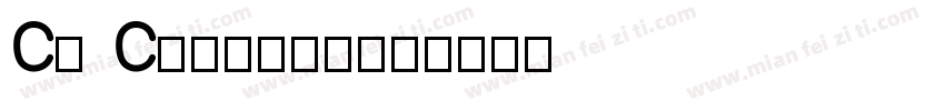 CK Cursive字体转换